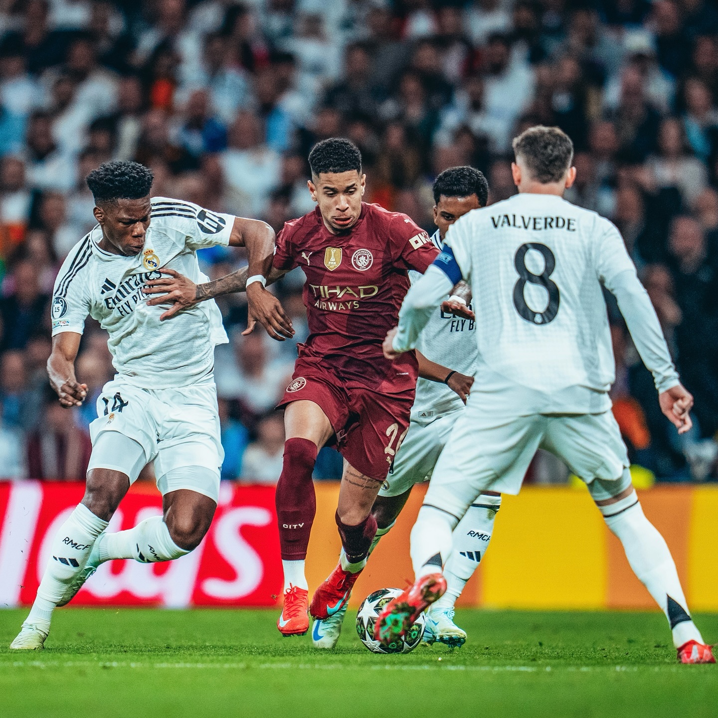 马德里竞技遭遇曼城，无缘半决赛