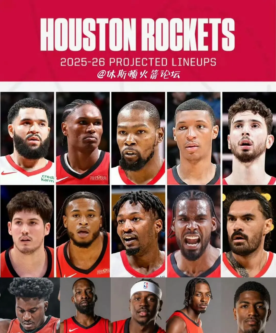 包含球员阵容再度公布，引发讨论和期待的词条